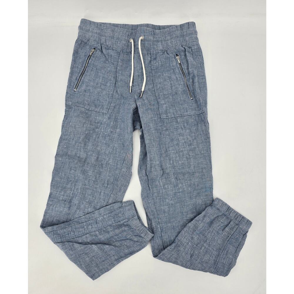 Athleta Cabo Linen Jogger Minimalist Casual Lounge